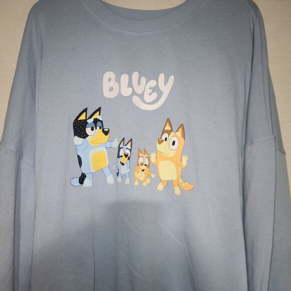 Bluey XL size sweatshirt men's - Picture 3 of 6